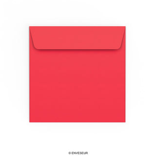 155x155 mm Bright Red Envelope