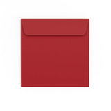 Dark Red Peel & Seal Envelope (155 x 155mm)