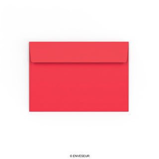 114x162 mm (C6) Bright Red Envelope