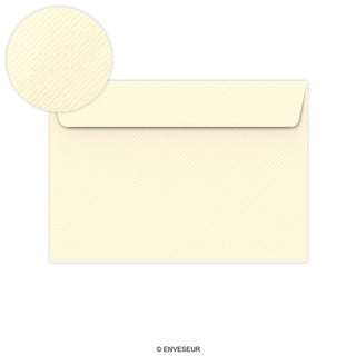 ivory laid envelope 114x162 mm (C6)