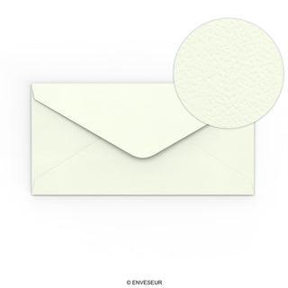 DL Milk White Hammer Envelope (110 x 220mm)