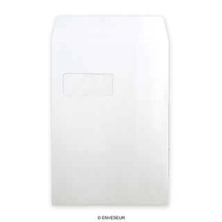 324x229 mm (C4) White Post Marque Envelope with Window