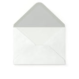 White Hammer Gummed V-Flap Envelope (125 x 175mm)