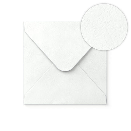 White Hammer Gummed V-Flap Envelope (155 x 155mm)
