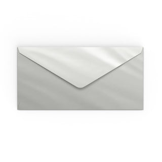Mirror Finish Envelopes Silver 110 x 220 mm (DL)