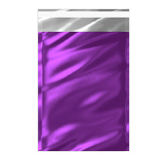 Metallic Finish Foil Bags Purple 229 x 162 mm (C5)