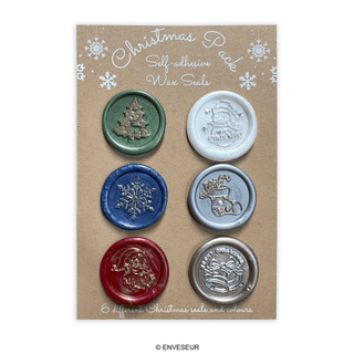 Christmas Wax Seals – Handmade (Painted)